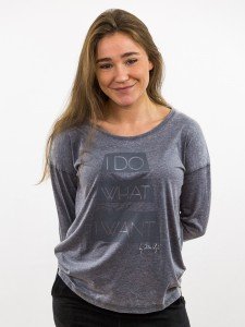 Damen Longsleeve Oversize überschnittene Schultern Rundhalsausschnitt_grau_ nachhaltige mode online kaufen KÄTHE