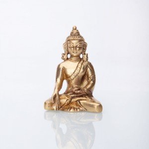Buddha Statue, Messing ca. 8 cm